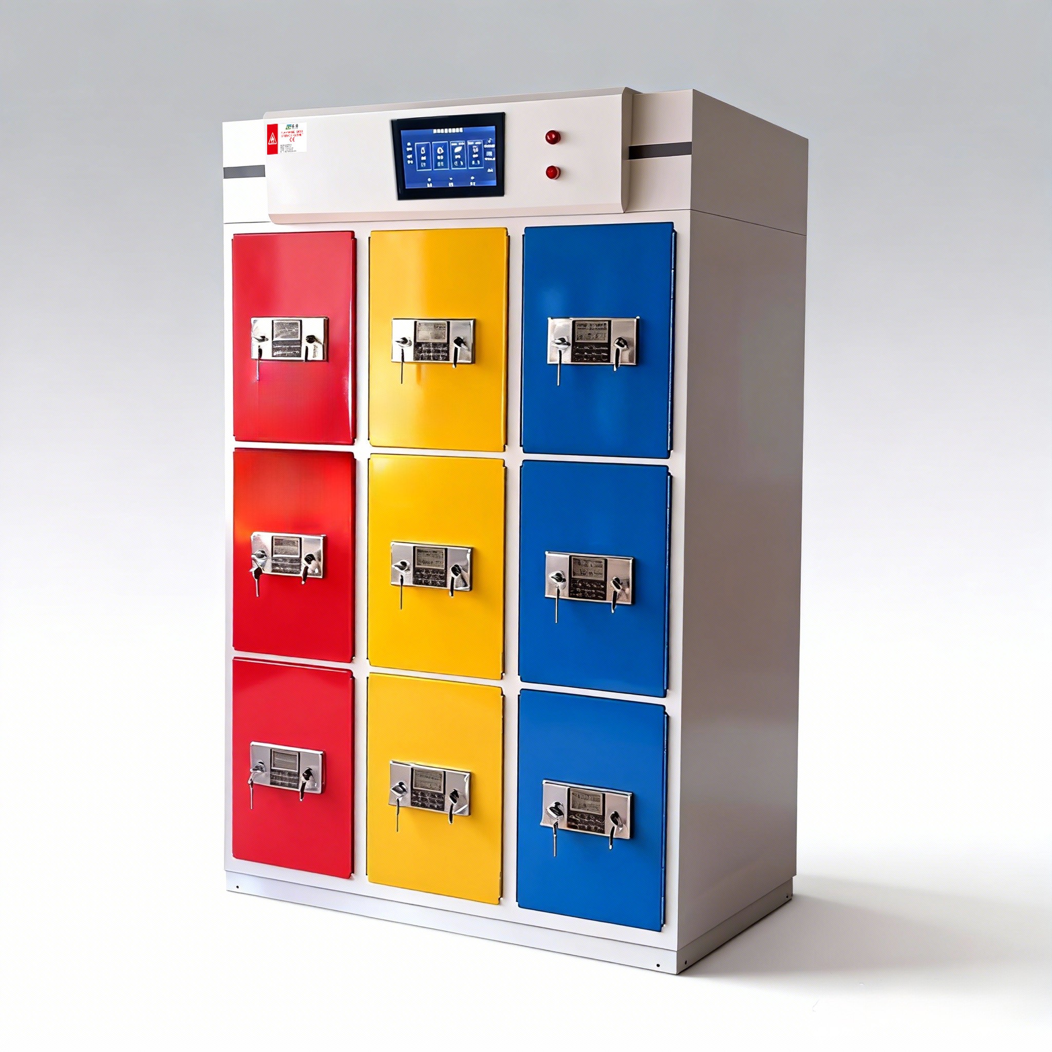 3格3列智能环控化学品安全柜